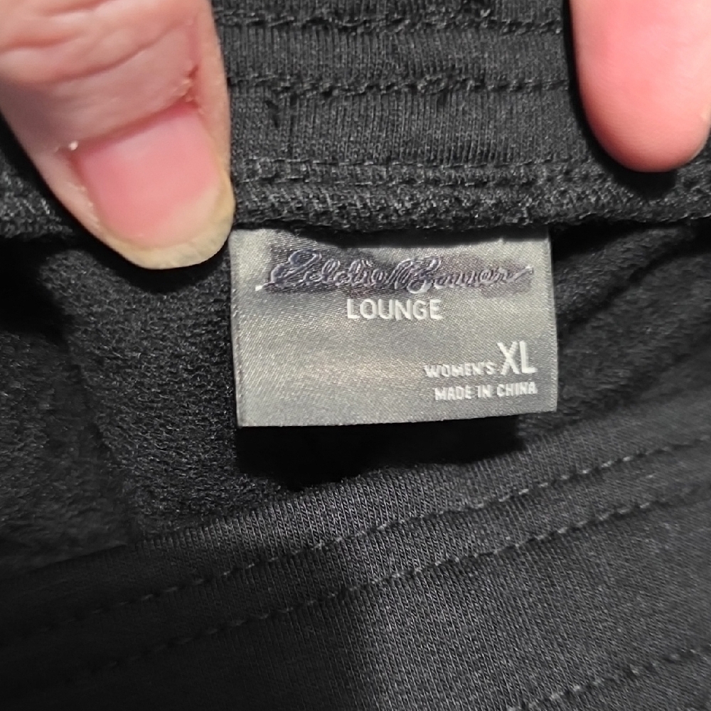 Eddie Bauer Women''s Black Joggers - Picture 2 of 2